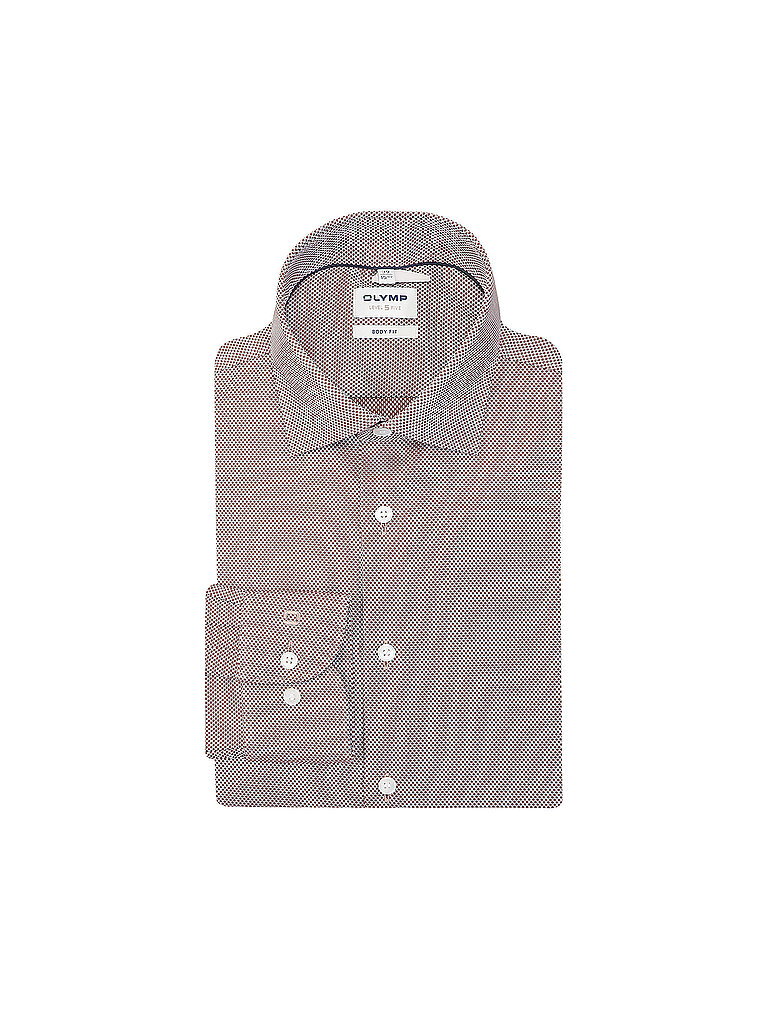 OLYMP Level Five Shirt Brown 38 3